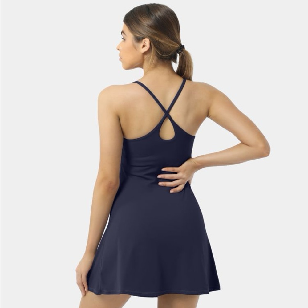 Halara Softlyzero Plush Backless Active Dress Upf… - image 6